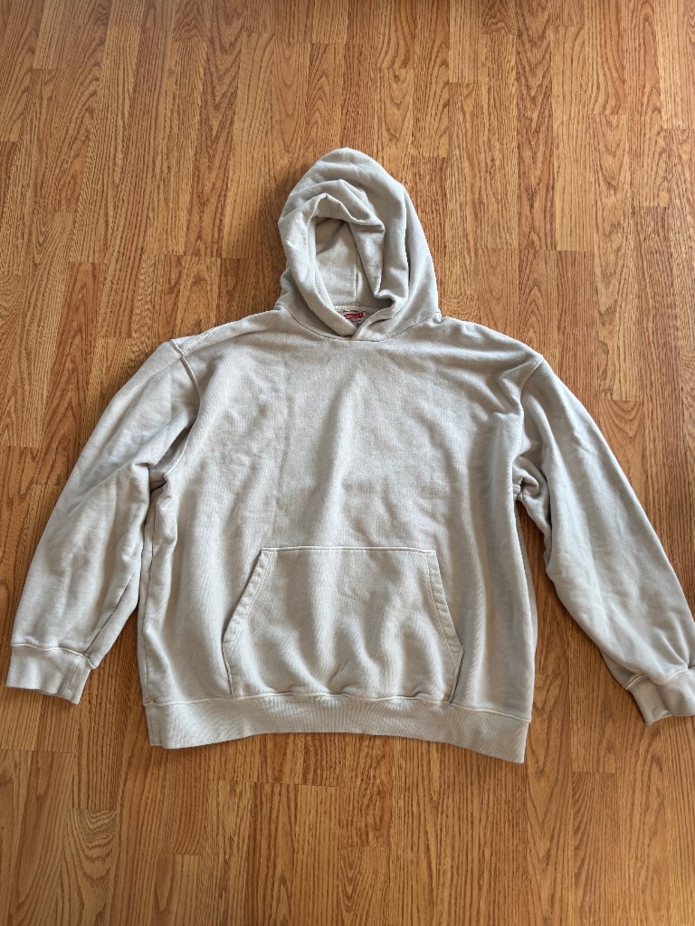 Mens Madewell Light Tan Hoodie